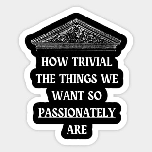 stoicism quotes Sticker